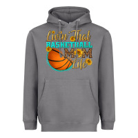 Livin' That Basketball Mom Life Heavyweight Hoodie | Teevron