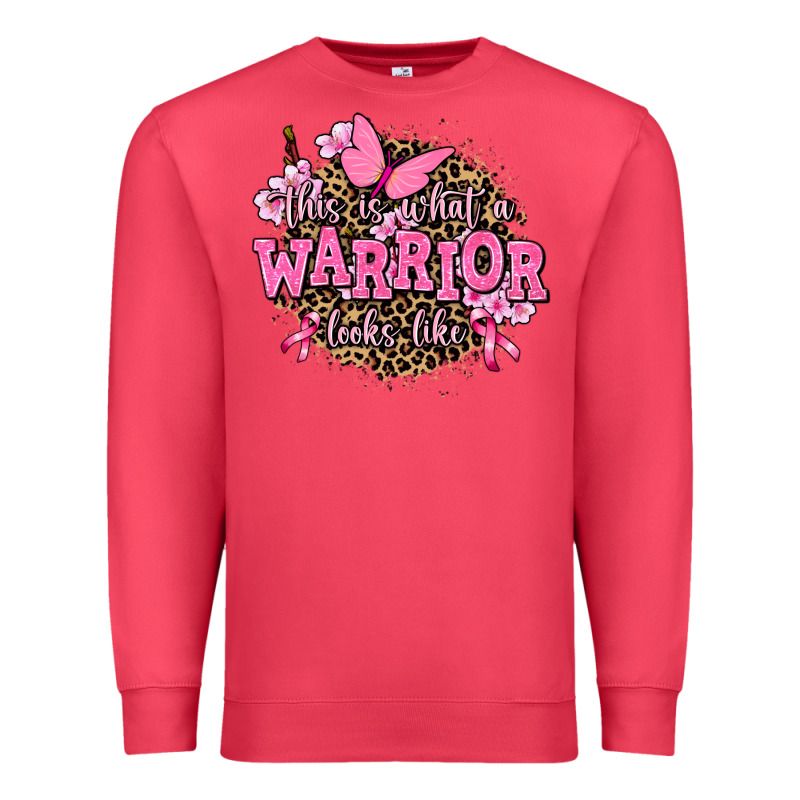 This Is What A Warrior Looks Like Premium Sweatshirt by AdoDesignShop | Teevron