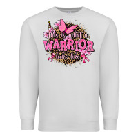 Dove Grey this is what a warrior looks like Premium Sweatshirt - AdoDesignShop