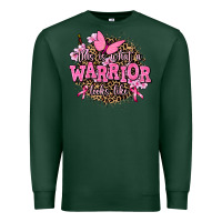 Sports Green this is what a warrior looks like Premium Sweatshirt - AdoDesignShop