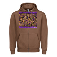 Chestnut mardi gras leopard Zipper Hoodie - RanaPortraitStore