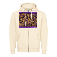 Mardi Gras Leopard Zipper Hoodie | Teevron