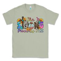 Matcha she is strong proverbs 31 25 Classic Tee - Zillion Design Studio