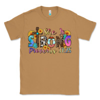 Toasted Coconut she is strong proverbs 31 25 Classic Tee - Zillion Design Studio