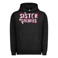 Pigment Black sister saurus Urban Hoodie - MaliasSmallBusiness