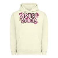 Pigment Pistachio sister saurus Urban Hoodie - MaliasSmallBusiness