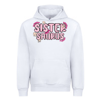White sister saurus Urban Hoodie - MaliasSmallBusiness
