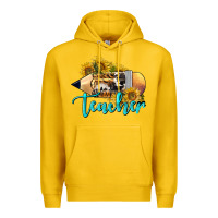 Lemon Western Teacher Pencil Premium Hoodie - LillyAllenDesigns