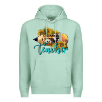 Seafoam Western Teacher Pencil Premium Hoodie - LillyAllenDesigns