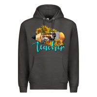 Smoke Western Teacher Pencil Premium Hoodie - LillyAllenDesigns