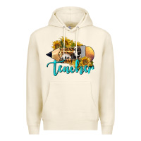 Tofu Western Teacher Pencil Premium Hoodie - LillyAllenDesigns
