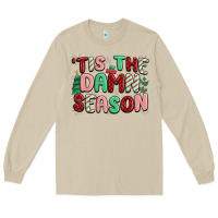 Mushroom 'tis the damn season Long Sleeve Tee - MaliasSmallBusiness