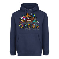Navy you are my sunshine autism awareness Heavyweight Hoodie - SublimationCraftShop