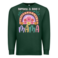 Sports Green happiness is being a mama Premium Sweatshirt - JahusDesignShop