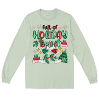 Matcha full of holiday Long Sleeve Tee - MaliasSmallBusiness