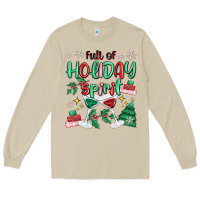 Mushroom full of holiday Long Sleeve Tee - MaliasSmallBusiness