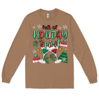 Toasted Coconut full of holiday Long Sleeve Tee - MaliasSmallBusiness
