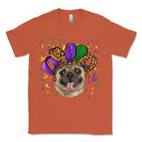 Copper Mardi gras hat pug Classic Tee - RanaPortraitStore