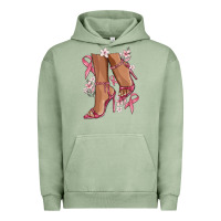 Pigment Oil Green cancer high heels Urban Hoodie - MaliasSmallBusiness