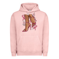 Pigment Salmon cancer high heels Urban Hoodie - MaliasSmallBusiness
