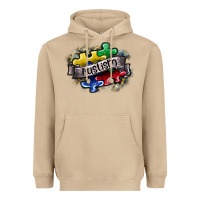 Mushroom austism Heavyweight Hoodie - SublimationCraftShop