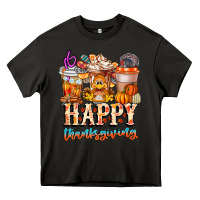 Asphalt happy thanksgiving Heavy Core Tee - CowhideDigitalArt