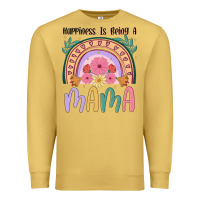 Antique Gold happiness is being a mama Premium Sweatshirt - JahusDesignShop
