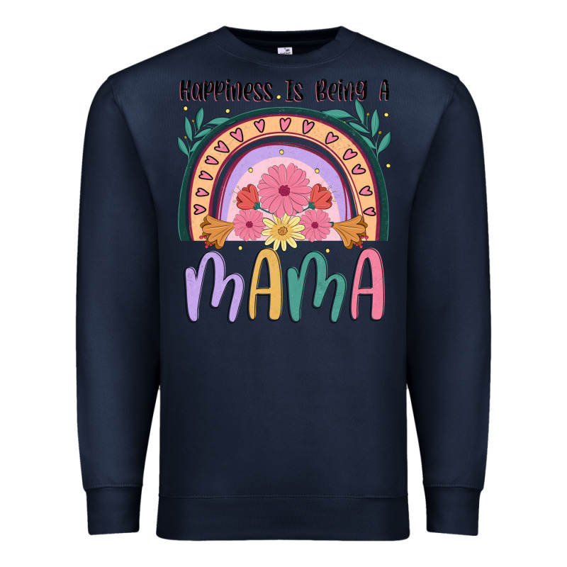 Happiness Is Being A Mama Premium Sweatshirt by JahusDesignShop | Teevron