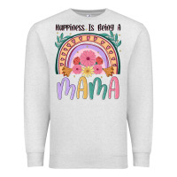 Oatmeal Heather happiness is being a mama Premium Sweatshirt - JahusDesignShop