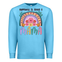 Ocean Blue happiness is being a mama Premium Sweatshirt - JahusDesignShop