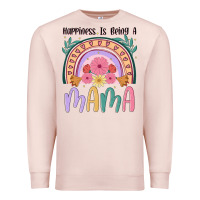 Pale Pink happiness is being a mama Premium Sweatshirt - JahusDesignShop