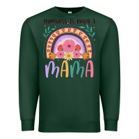 Sports Green happiness is being a mama Premium Sweatshirt - JahusDesignShop