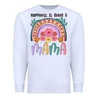 White happiness is being a mama Premium Sweatshirt - JahusDesignShop