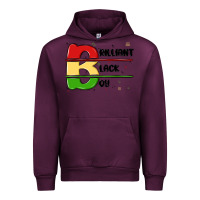 Mauve Wine black boy Urban Hoodie - MaliasSmallBusiness