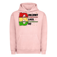 Pigment Salmon black boy Urban Hoodie - MaliasSmallBusiness