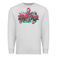 Dove Grey survivor Premium Sweatshirt - AdoDesignShop
