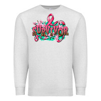 Oatmeal Heather survivor Premium Sweatshirt - AdoDesignShop
