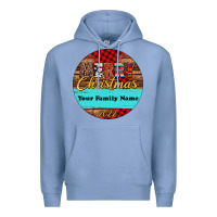 Colony Blue (preview)custom christmas ornament Premium Hoodie - Jasminsmagicworld