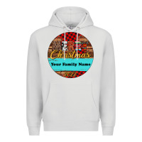 Dove Grey (preview)custom christmas ornament Premium Hoodie - Jasminsmagicworld