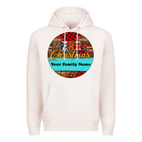 Pale Pink (preview)custom christmas ornament Premium Hoodie - Jasminsmagicworld