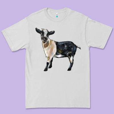 Tennessee Fainting Goat Premium Tee Designed By Lillyallendesigns
