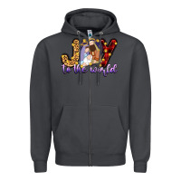 Smoke joy to the world Zipper Hoodie - Zillion Design Studio