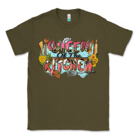 Army Green queen of the kitchen Classic Tee - Zillion Design Studio