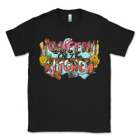 Black queen of the kitchen Classic Tee - Zillion Design Studio