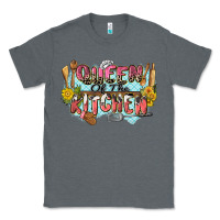 Charcoal Heather queen of the kitchen Classic Tee - Zillion Design Studio