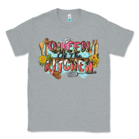 Heather Grey queen of the kitchen Classic Tee - Zillion Design Studio