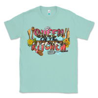 Seafoam queen of the kitchen Classic Tee - Zillion Design Studio
