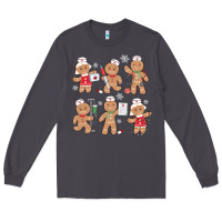 Smoke nurse gingerbread Long Sleeve Tee - MaliasSmallBusiness