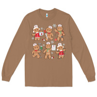 Toasted Coconut nurse gingerbread Long Sleeve Tee - MaliasSmallBusiness