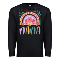 Black happiness is being a nana Premium Sweatshirt - JahusDesignShop